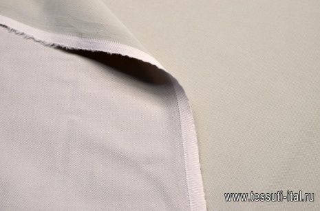 Плательная фактурная стрейч (о) светло-серая   - итальянские ткани Тессутидея арт. 03-5449