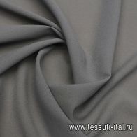 Шифон стрейч (о) серый - итальянские ткани Тессутидея арт. 10-3770