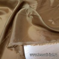 Подкладочная стрейч (о) темная охра - итальянские ткани Тессутидея арт. 08-0741