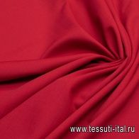 Плательная шерсть супер (о) Leitmotiv красная - итальянские ткани Тессутидея арт. 17-0051