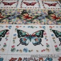 Гобелен купон 46см*46см (н) бабочки - итальянские ткани Тессутидея арт. 03-3354