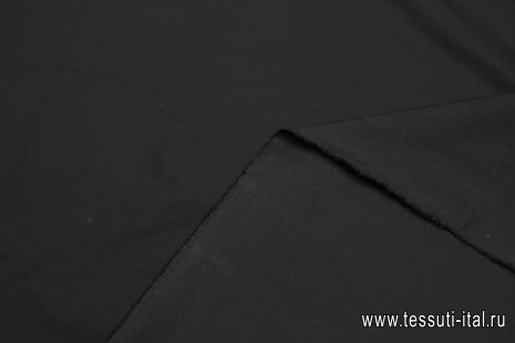 Сорочечная (о) черная - итальянские ткани Тессутидея арт. 01-7337