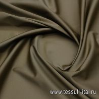 Хлопок стрейч (о) светло-коричневый - итальянские ткани Тессутидея арт. 01-7484