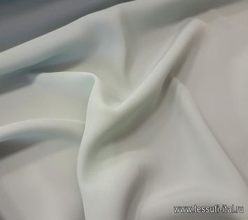 Крепдешин (о) мятный - итальянские ткани Тессутидея арт. 02-7845