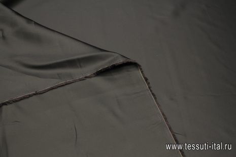 Подкладочная вискоза твил (о) сине-черная - итальянские ткани Тессутидея арт. 08-1389