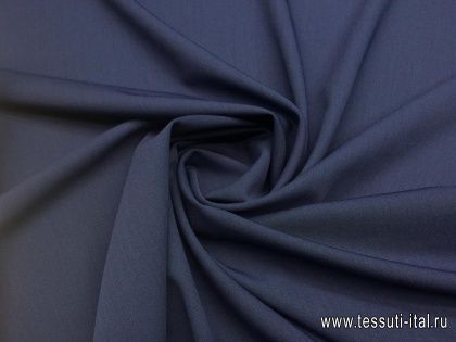 Костюмная стрейч (о) синяя - итальянские ткани Тессутидея арт. 05-2617