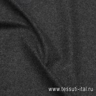 Костюмная твид на мембране (о) серая - итальянские ткани Тессутидея арт. 05-4695