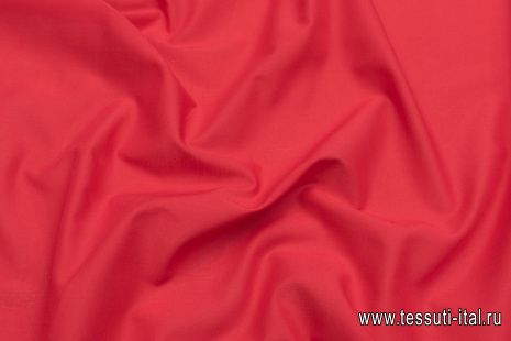 Батист (о) красный - итальянские ткани Тессутидея арт. 01-6969