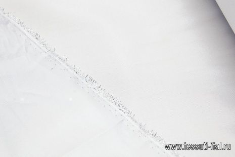 Плательная стрейч с люрексом (о) серебряная - итальянские ткани Тессутидея арт. 03-4996