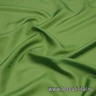Подкладочная вискоза (о) зеленая - итальянские ткани Тессутидея арт. 08-1381