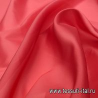Подкладочная стрейч (о) брусничная - итальянские ткани Тессутидея арт. 08-1352