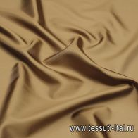 Подкладочная вискоза диагональ (о) светло-коричневая - итальянские ткани Тессутидея арт. 08-1433