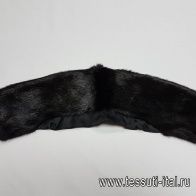 Элемент воротник норка (о) черный - итальянские ткани Тессутидея арт. F-2966