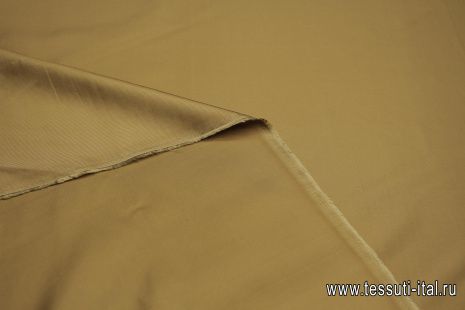 Подкладочная вискоза диагональ (о) светло-коричневая - итальянские ткани Тессутидея арт. 08-1417