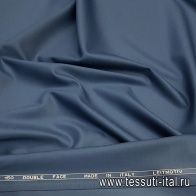 Плательная шерсть супер (о) Leitmotiv светло-синяя - итальянские ткани Тессутидея арт. 17-0103