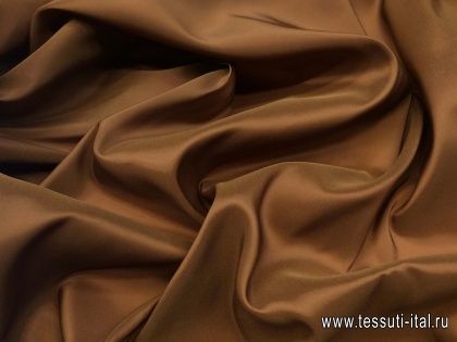 Подкладочная (о) коричневая - итальянские ткани Тессутидея арт. 07-1086