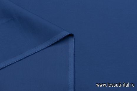 Сорочечная стрейч (о) синяя - итальянские ткани Тессутидея арт. 01-6985