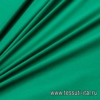 Трикотаж хлопок (о) зеленый - итальянские ткани Тессутидея арт. 14-1556