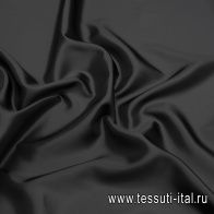 Подкладочная вискоза твил (о) темно-синяя - итальянские ткани Тессутидея арт. 08-1403