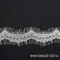 Кружево Solstiss (о) белое ш-3см - итальянские ткани Тессутидея арт. 03-7089