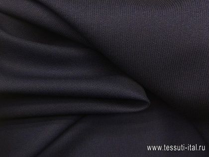 Костюмная (о) сине-черная - итальянские ткани Тессутидея арт. 05-2726