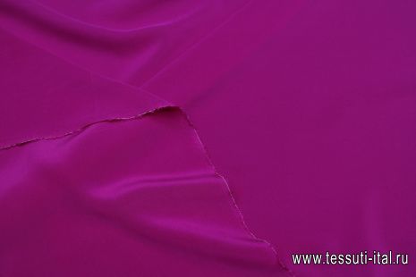 Крепдешин (о) фуксия - итальянские ткани Тессутидея арт. 10-3674