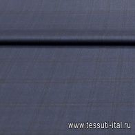 Костюмная (н) черно-синяя клетка - итальянские ткани Тессутидея арт. 05-3047