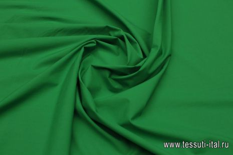 Сорочечная (о) ярко-зеленая - итальянские ткани Тессутидея арт. 01-7301