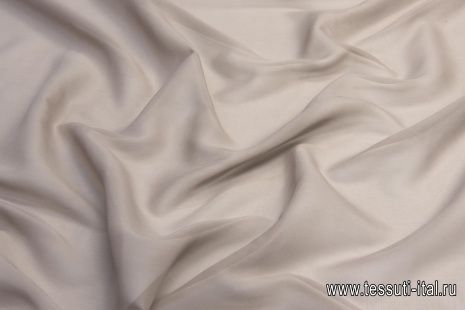 Шифон (о) светло-серо-коричневый - итальянские ткани Тессутидея арт. 10-1288