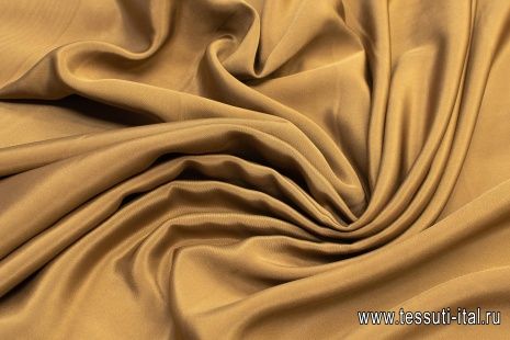 Шелк кади (о) коричневый в стиле Etro - итальянские ткани Тессутидея арт. 10-0570