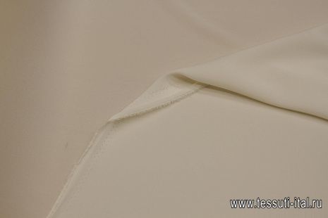 Плательная кади стрейч 220 г/м (о) айвори - итальянские ткани Тессутидея арт. 03-6851