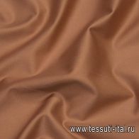 Хлопок костюмный стрейч (о) светло-коричневый - итальянские ткани Тессутидея арт. 01-6630