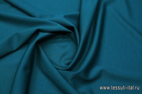 Джерси (о) темно-бирюзовое - итальянские ткани Тессутидея арт. 13-1591
