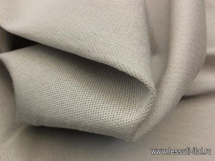Трикотаж хлопок (о) светло-серый - итальянские ткани Тессутидея арт. 12-0774