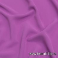 Плательная кади стрейч (о) розово-сиреневая - итальянские ткани Тессутидея арт. 03-5510