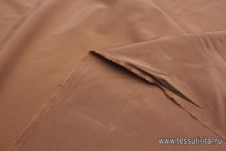 Подкладочная стрейч (о) мокко - итальянские ткани Тессутидея арт. 07-1446