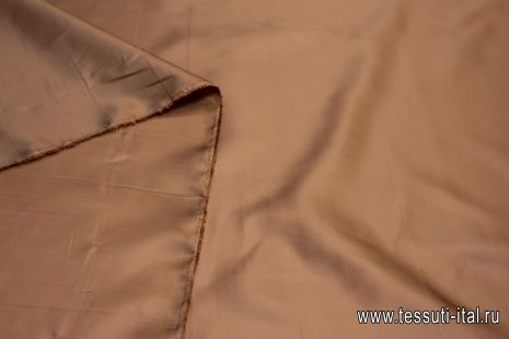 Подкладочная (о) коричневая - итальянские ткани Тессутидея арт. 08-0976
