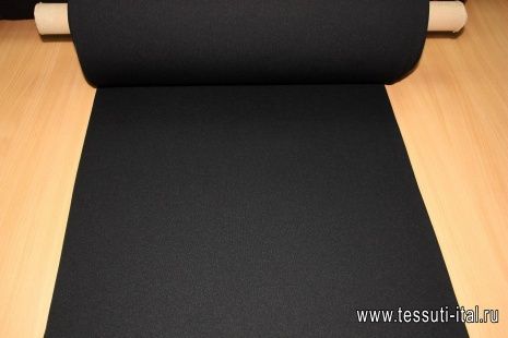 Трикотаж подвяз чулок (о) черный ш-60см - итальянские ткани Тессутидея арт. 13-1101