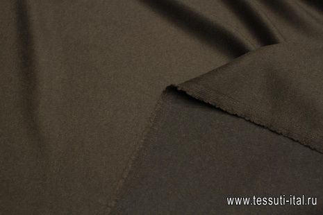 Пальтовая (о) темно-коричневая - итальянские ткани Тессутидея арт. 09-2028
