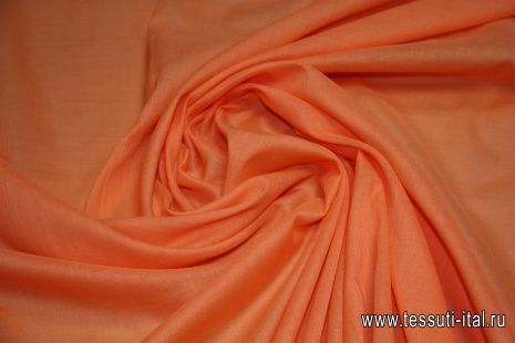 Батист (о) оранжевый Maria Grazia Severi ш-150см - итальянские ткани Тессутидея арт. 01-3883