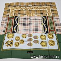 Шелк купон-платок 90*90см  - итальянские ткани Тессутидея арт. F-6362