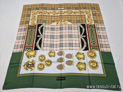 Шелк купон-платок 90*90см  - итальянские ткани Тессутидея арт. F-6362