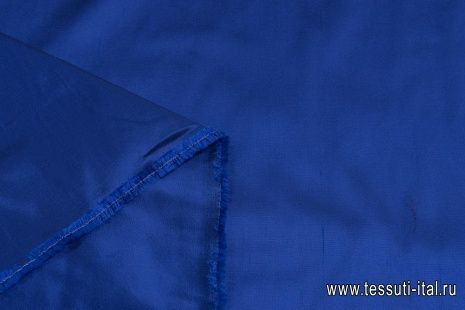 Шелк шантунг (о) васильковый - итальянские ткани Тессутидея арт. 10-2268