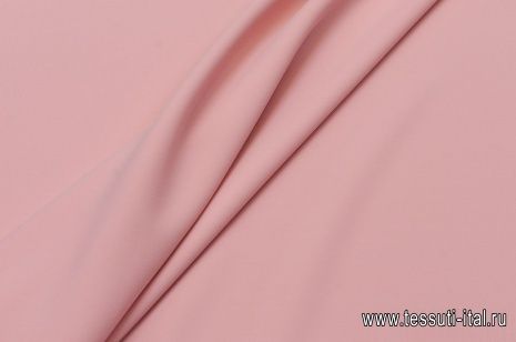 Плательная кади стрейч (о) розово-бежевая - итальянские ткани Тессутидея арт. 03-5610