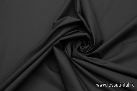 Сорочечная (о) черная - итальянские ткани Тессутидея арт. 01-7337