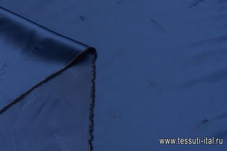 Подкладочная (о) темно-синяя - итальянские ткани Тессутидея арт. 08-1315