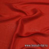 Шармюз 55 г/м (о) красный - итальянские ткани Тессутидея арт. 10-3143