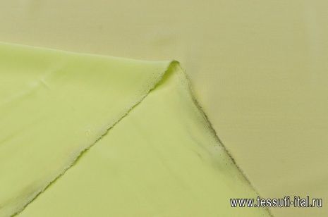 Крепдешин (о) светло-желтый - итальянские ткани Тессутидея арт. 02-8582