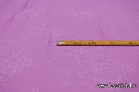 Шелк матлассе (о) розово-сиреневый - итальянские ткани Тессутидея арт. 02-8170