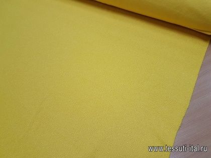 Трикотаж фактурный (о) желтый - итальянские ткани Тессутидея арт. 13-1194